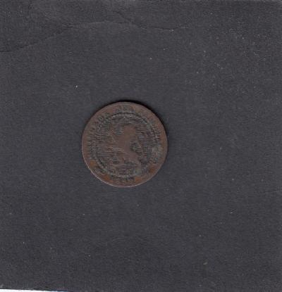 Beschrijving: 1 Cent WILLEM III